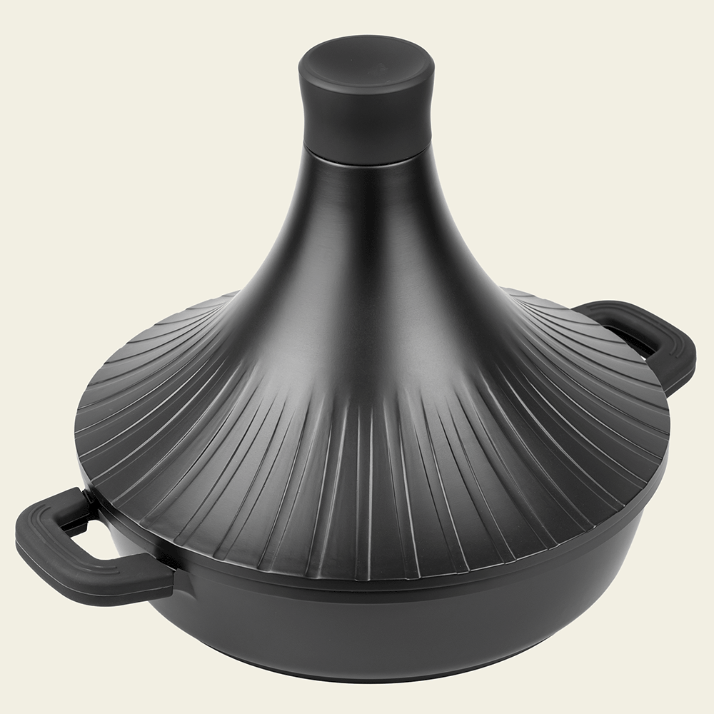 Tajine - Keramische coating - 28 cm - PFAS-vrij - Zwart