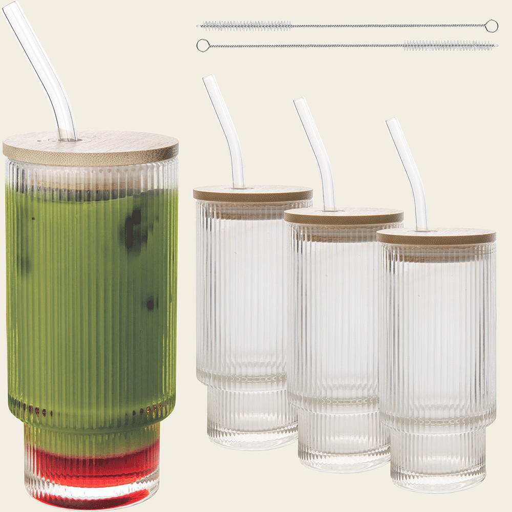 Louvira - Matcha glazen