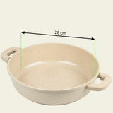 Vorbestellung – Tajine – Keramikbeschichtung – 28 cm – PFAS-frei – Beige