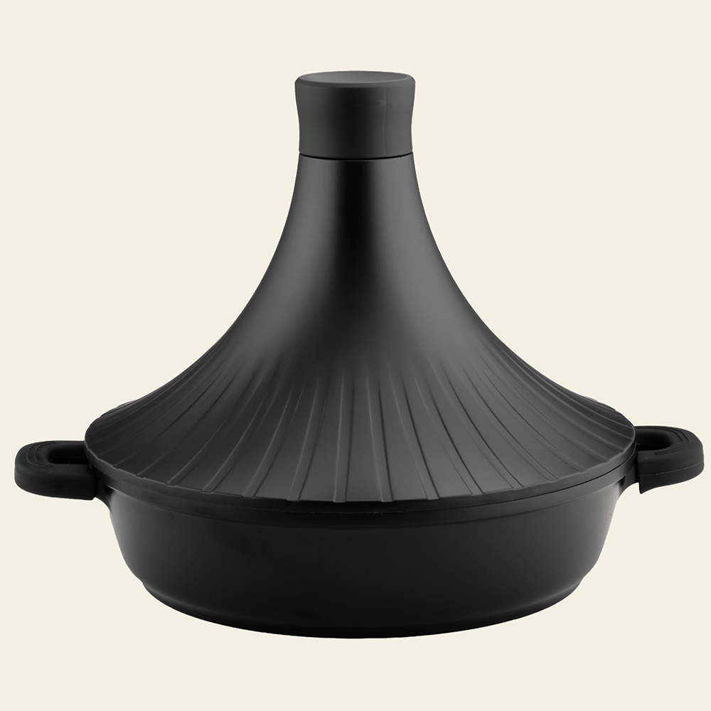 Tajine - Keramische coating - 28 cm - PFAS-vrij - Zwart