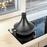 Vorbestellung – Tajine – Keramikbeschichtung – 28 cm – PFAS-frei – Schwarz