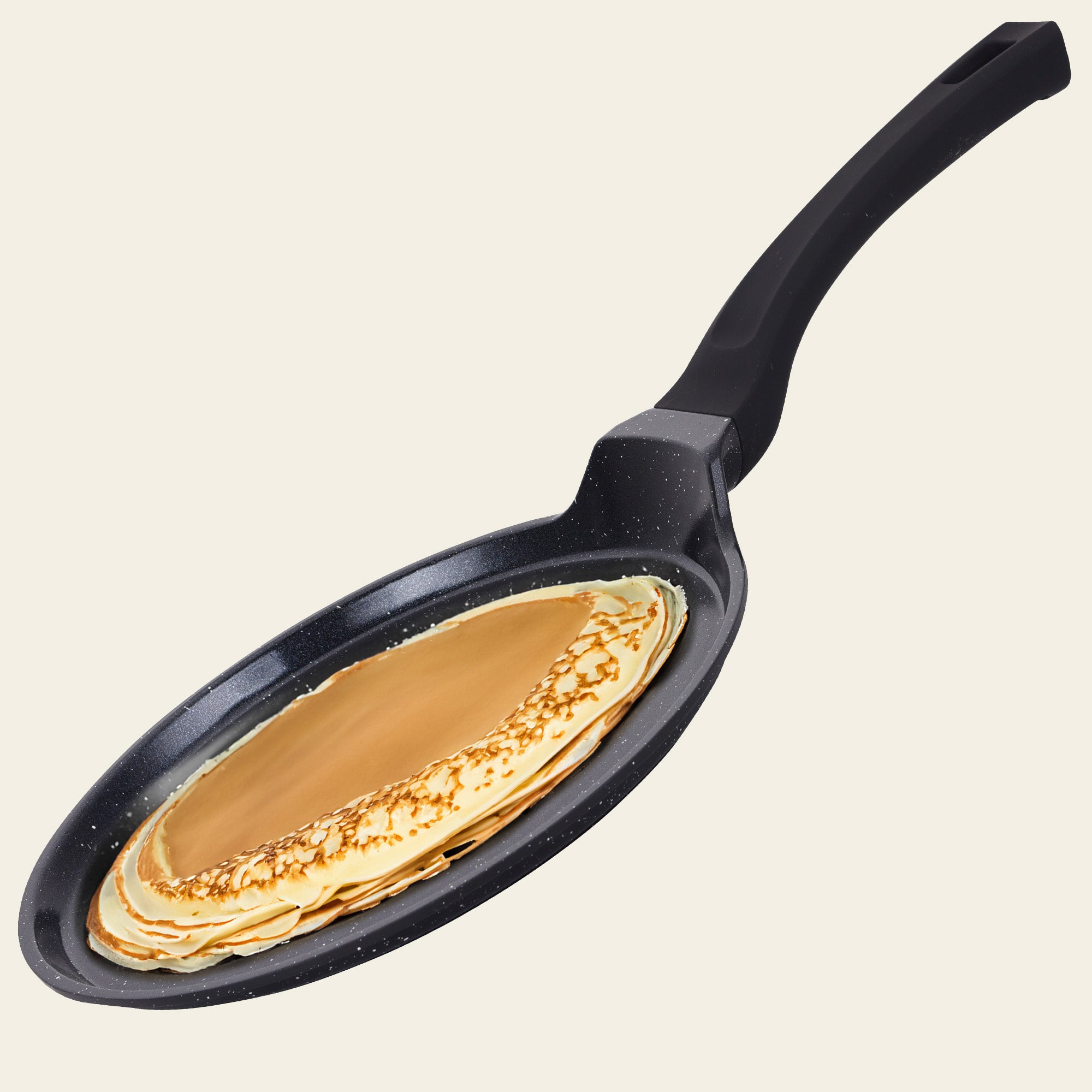 Pancake Pan - Pannenkoekenpan - 26 cm - PFAS vrij - Zwart