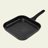 Grillpfanne – Keramikbeschichtung – 28 cm – PFAS-frei – Schwarz